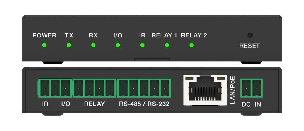 PoE Control Expander with Serial, IR, Relay & Digital I/O