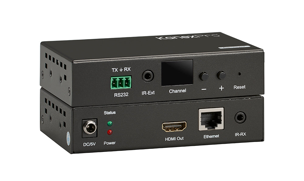NetworkAV™ H.264 HDMI Receiver over IP with PoE & RS-232