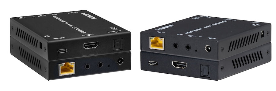 4K HDMI Extender (50m) with eARC & S/PDIF Audio Return