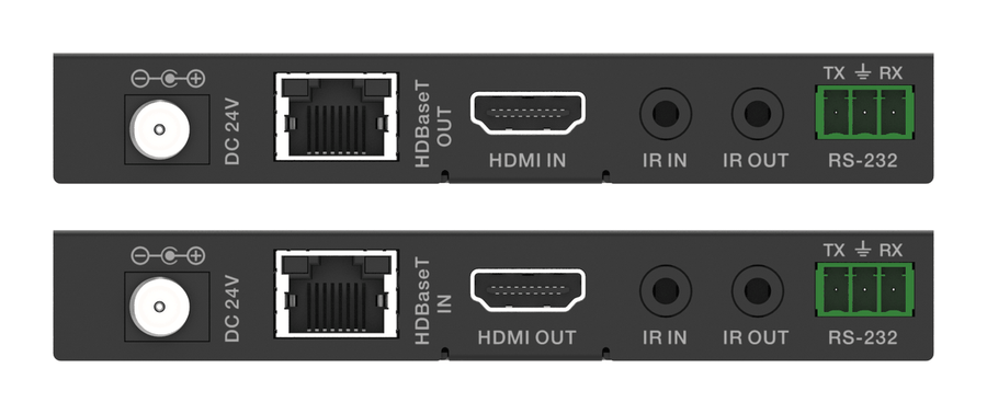 18Gbps 4K60 HDMI over HDBaseT Extender Kit with PoC - 40m 4K / 70m 1080p – KanexPro EXT-HDBT18G-70M