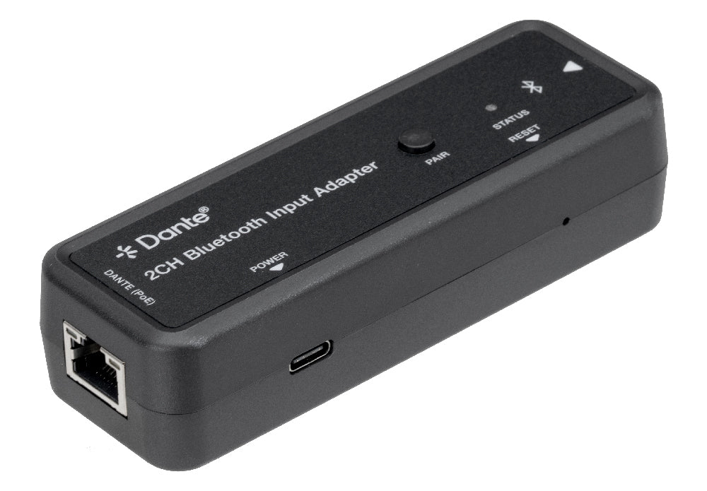 Dante® Bluetooth Audio Input Adapter with APTX-LL & APTX-HD