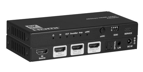 HDMI 8K eARC Audio Adapter Soundbar TV AMP