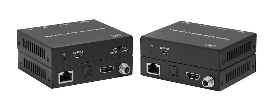 HDMI eARC w/ SPDIF Audio over CAT Extender 100m POC