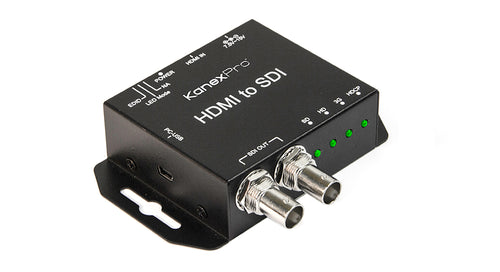 HDMI to SDI Converter with Signal EQ & Re-Clocking by KanexPro
