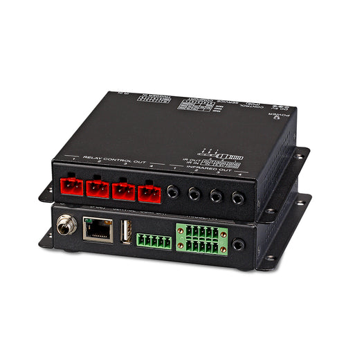 Integrated IR/RS-232 and Relay Controller