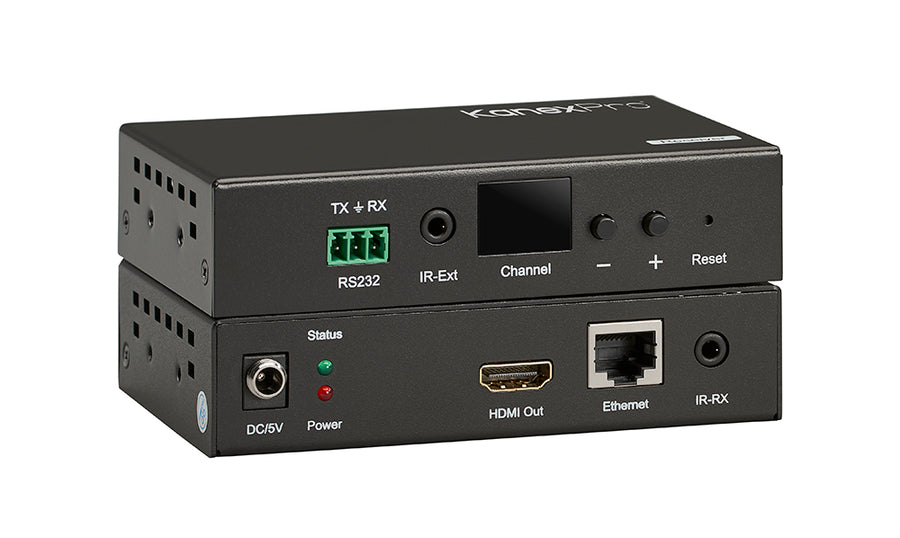 NetworkAV™ H.264 HDMI Receiver over IP with PoE & RS-232