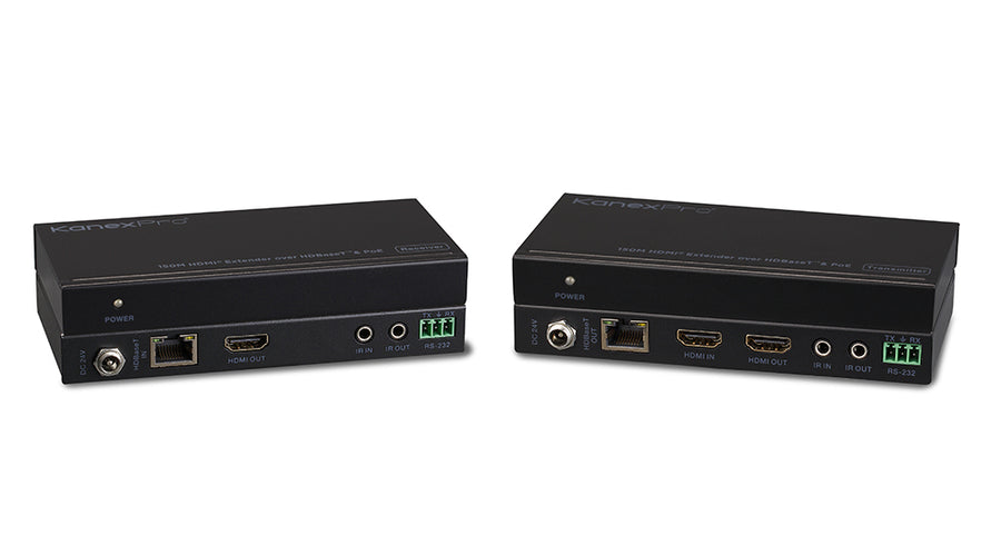 HDBaseT HDMI Extender over Cat6 - 150M (492 ft.) with PoE