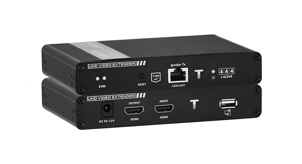 KanexPro 4K60Hz HDMI KVM extender over Cat6 w/ USB 2.0 70M