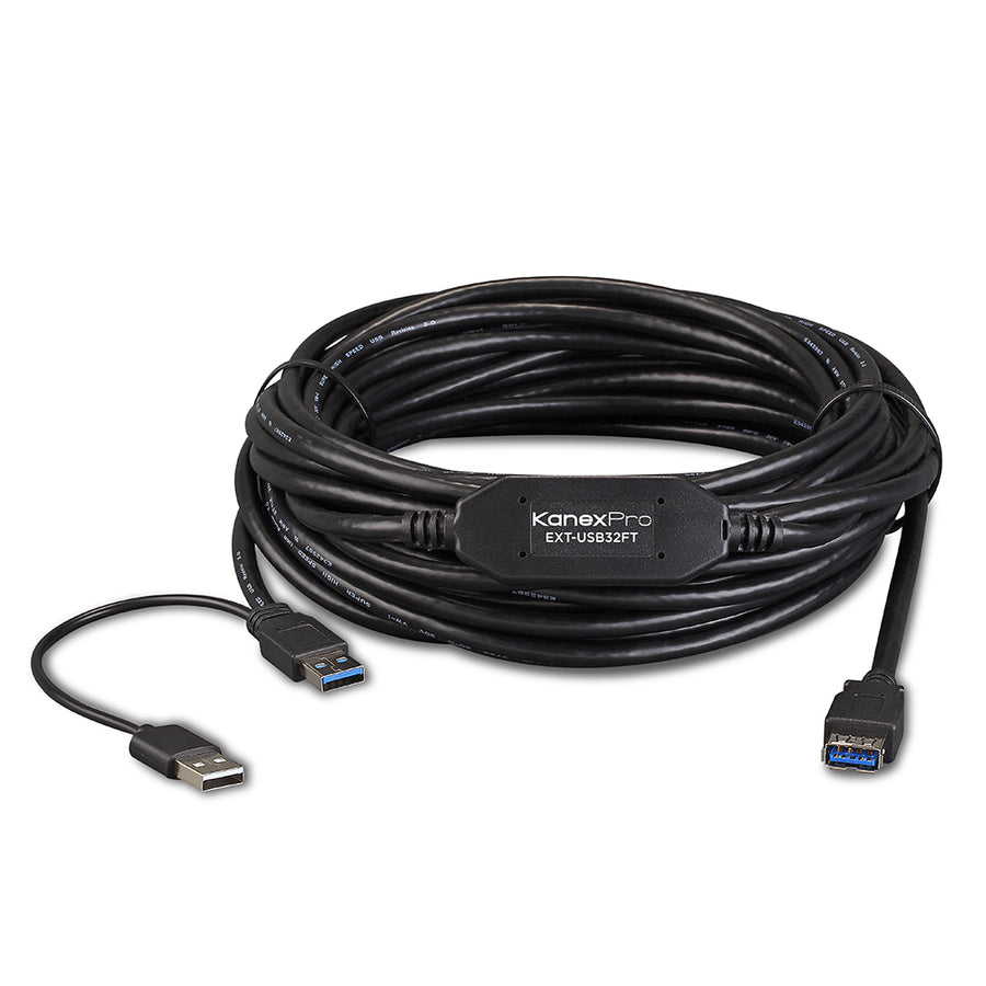 SuperSpeed USB 3.0 Active Extension Cable – 32ft. (10m)