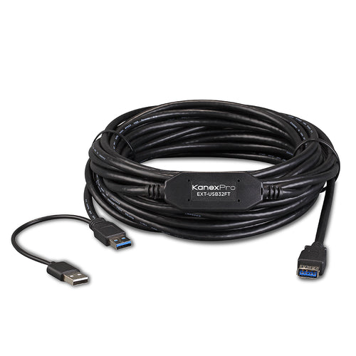 SuperSpeed USB 3.0 Active Extension Cable – 32ft. (10m)