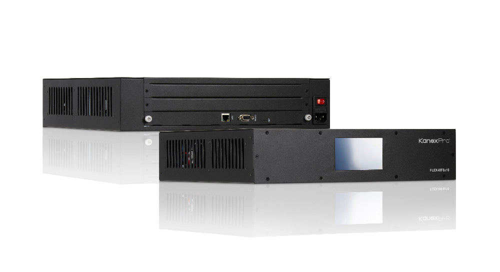 Modular 4K 60Hz Matrix Chassis with Independent Scaling & Video Wall