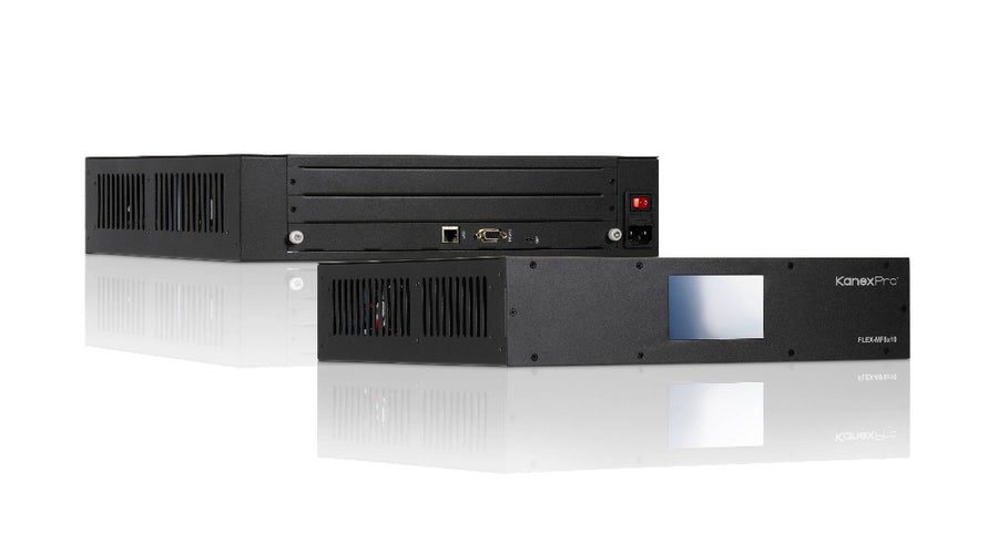 Modular 4K 60Hz Matrix Chassis with Independent Scaling & Video Wall