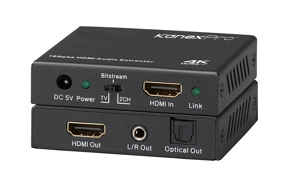 18Gbps 4K HDMI® Audio Extractor with Dolby Atmos®