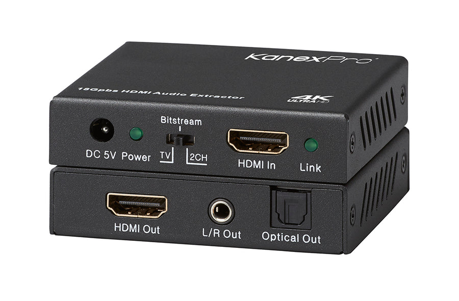18Gbps 4K HDMI Audio Extractor with Dolby Atmos