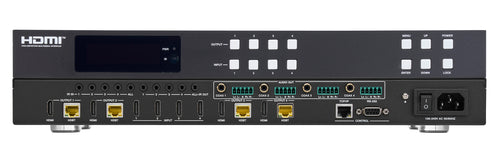 4×4 HDBaseT Matrix Switcher with 4K60 & CAT Extension (150m)