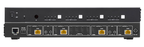 4×4 HDBaseT Matrix Switcher with 4K60 & CAT Extension (70m)