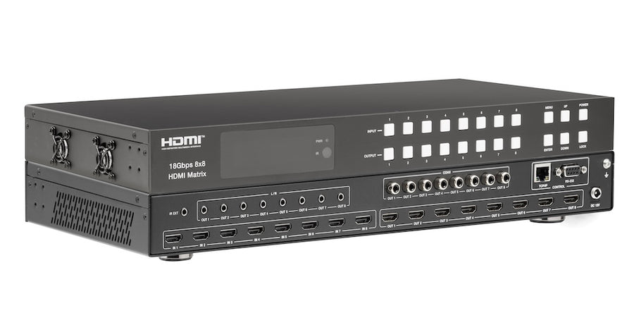 18Gbps 8×8 HDMI Matrix with ARC Function