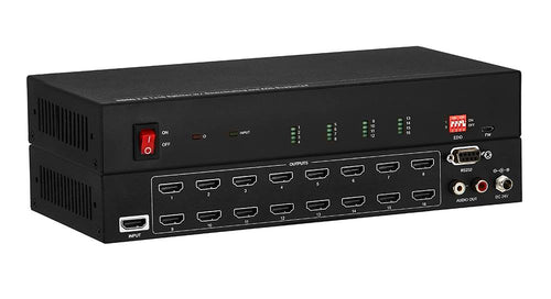 1x16 HDMI 2.0 Splitter with Downscaling