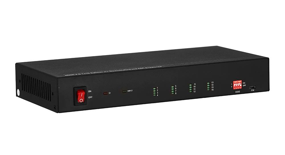 1x16 HDMI 2.0 Splitter with Downscaling