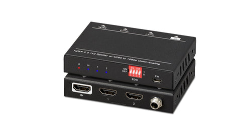 Splitter with Downscaling | HDMI Distribution Two Displays