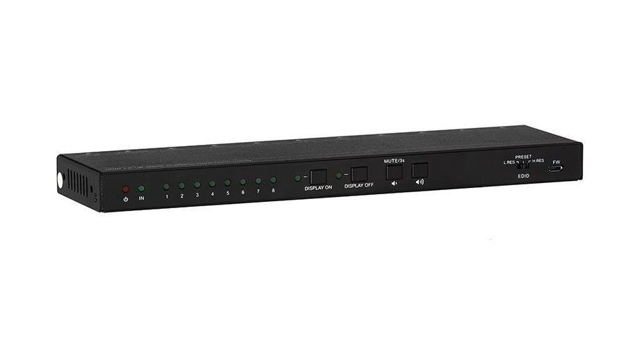 1x8 HDMI 2.0 Splitter with Downscaling